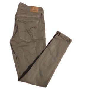 American Eagle Olive Skinny Jeans